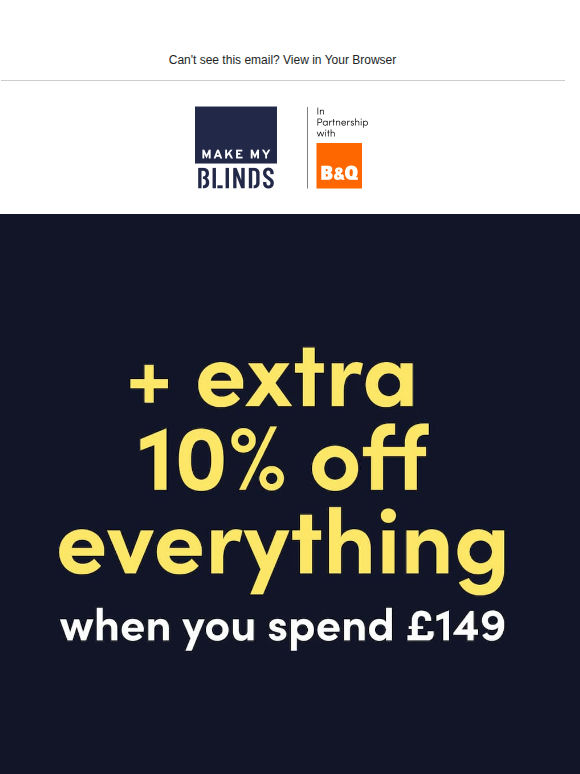 Exclusive: 10% Off Orders Over £149!