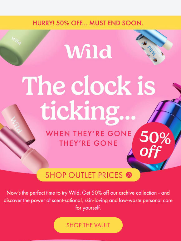 Try now for less, up to 50% off