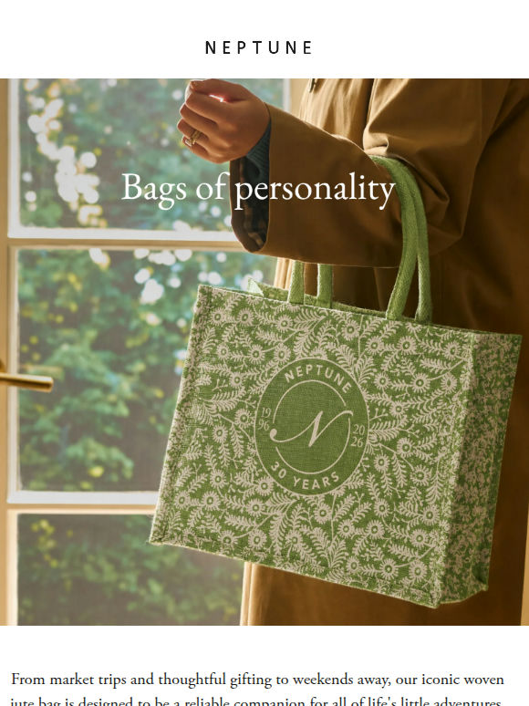 Celebrating an icon: The Neptune Jute Bag