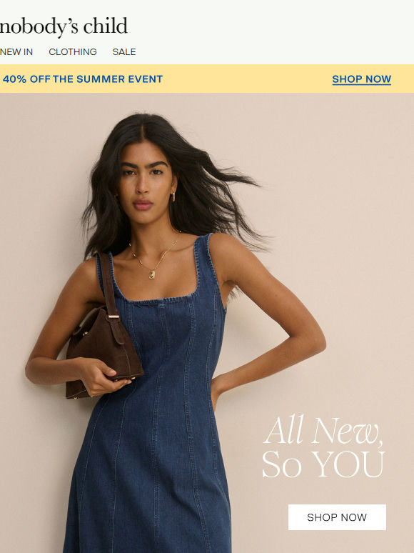 Just landed: 128 new styles