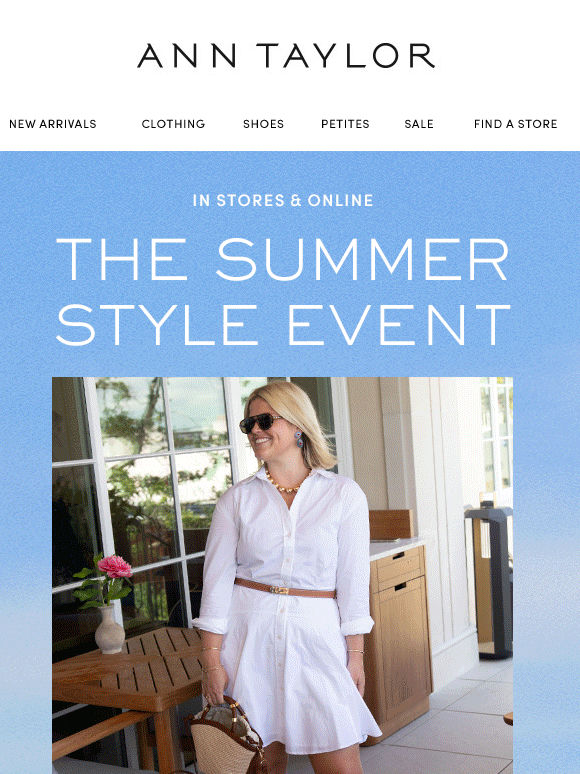 The Summer Style Event: Up To 40% Off