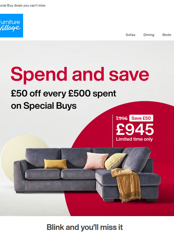 🚨 Extra £50 off every £500 spent 🚨