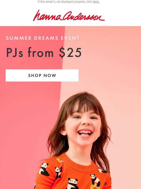 Bright Summer PJs From $25 🌙