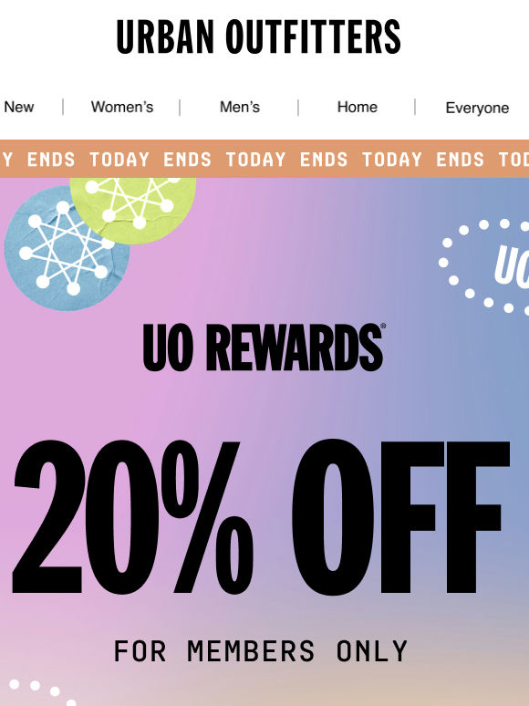 LAST CHANCE FOR 20% OFF 📢