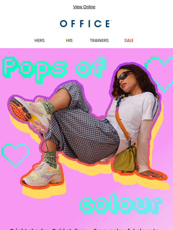 Add pops of colour to every step✨