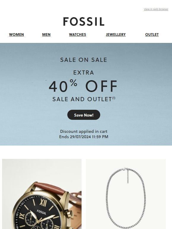 Extra 40% Off | Sale on Sale