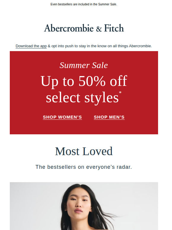 Take up to 50% OFF select styles*