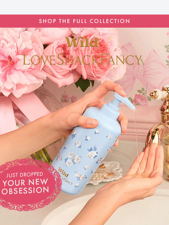 She's here. Wild x LoveShackFancy