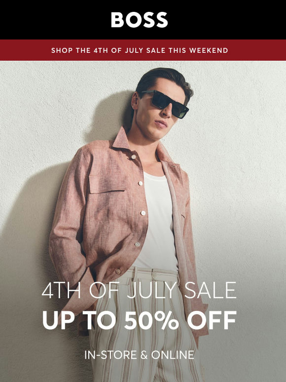 Keep the Holiday Weekend Going With Up to 50% Off