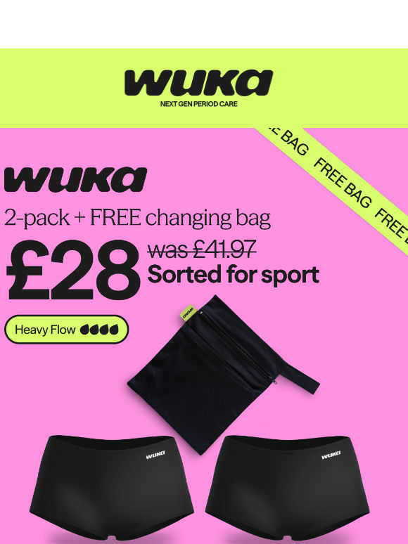 2 Boxers + FREE Changing Bag for £28
