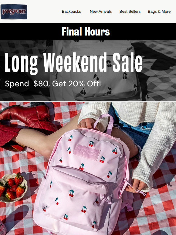 Last Call☎️ 20% Off + 2X Points!