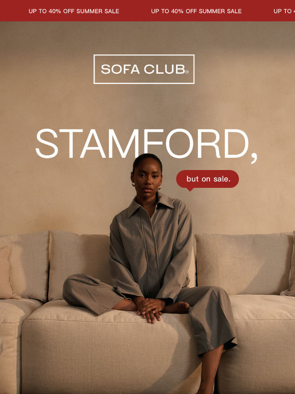 Stamford's in the Summer Sale.