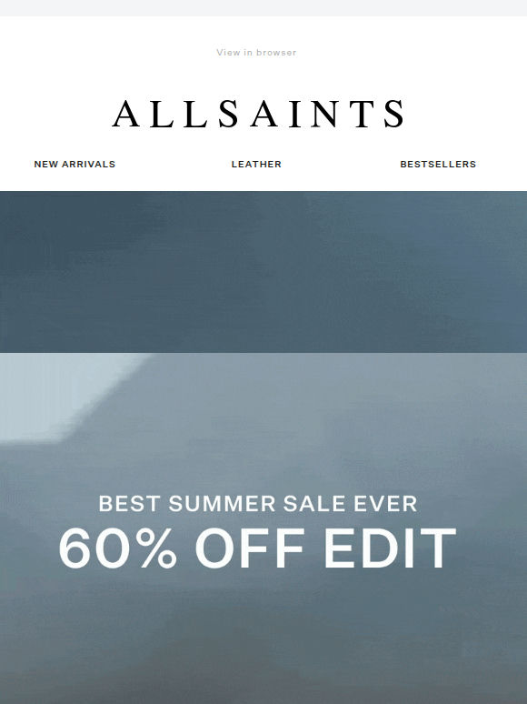 The 60% Off Edit