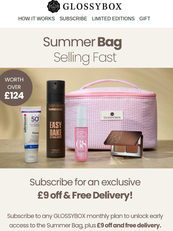 PSA: Our Summer Bag is selling fast!