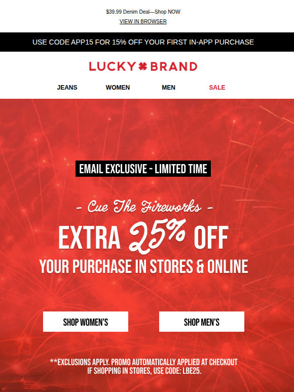 HURRY! 25% Off Your Haul Ends Soon