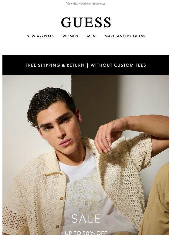 Summer Sale > Up to 50% + Extra 15% off