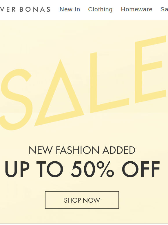 New styles added | Up to 50% off