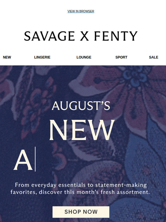 August Newness is Here!