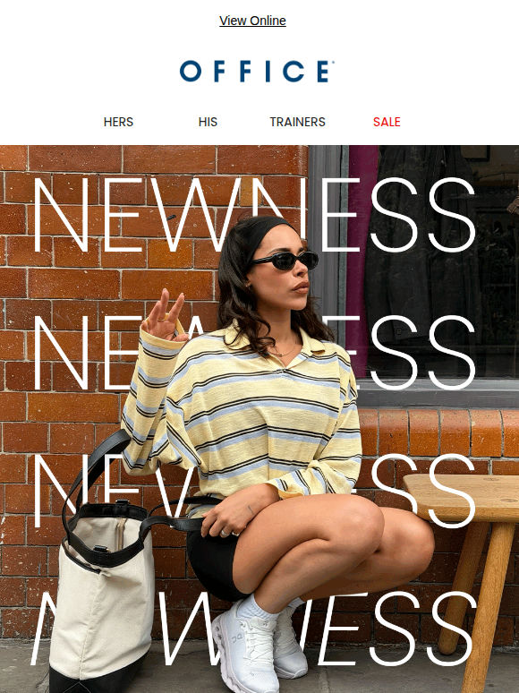 New in. New colours. New looks.