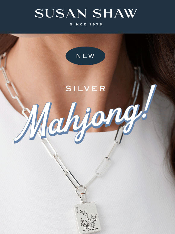 NEW: Silver Mahjong! 🀄