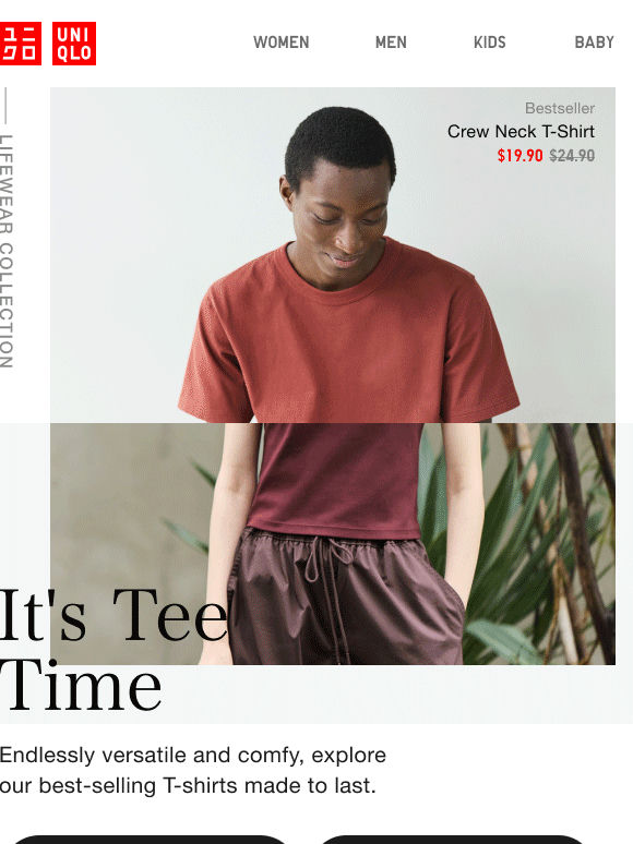 Don't miss out on our best-selling tees