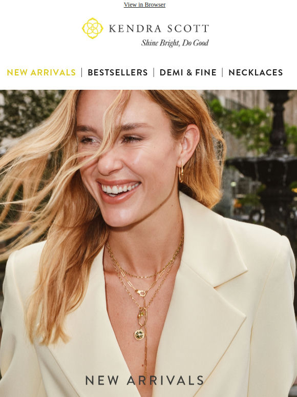 Even More New Arrivals for You