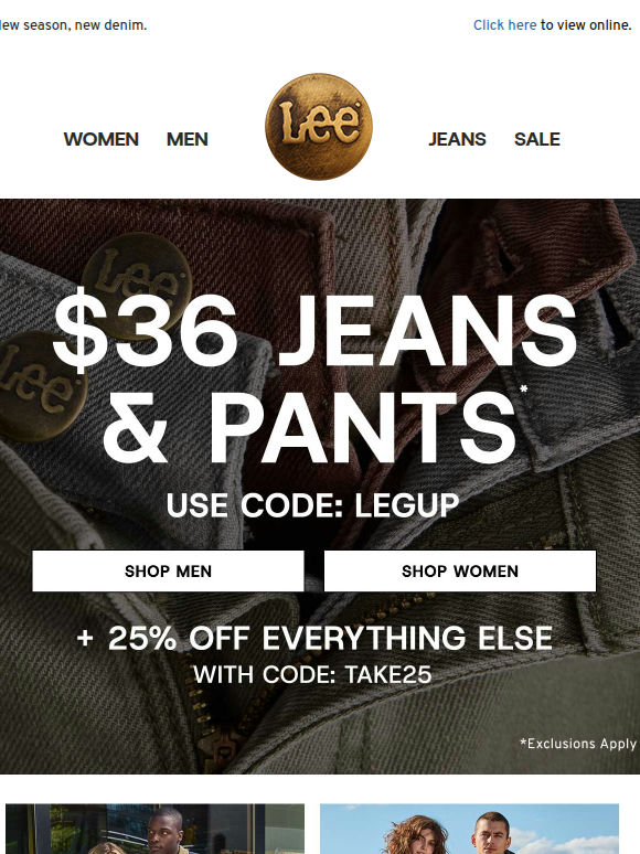 New Pants for $36