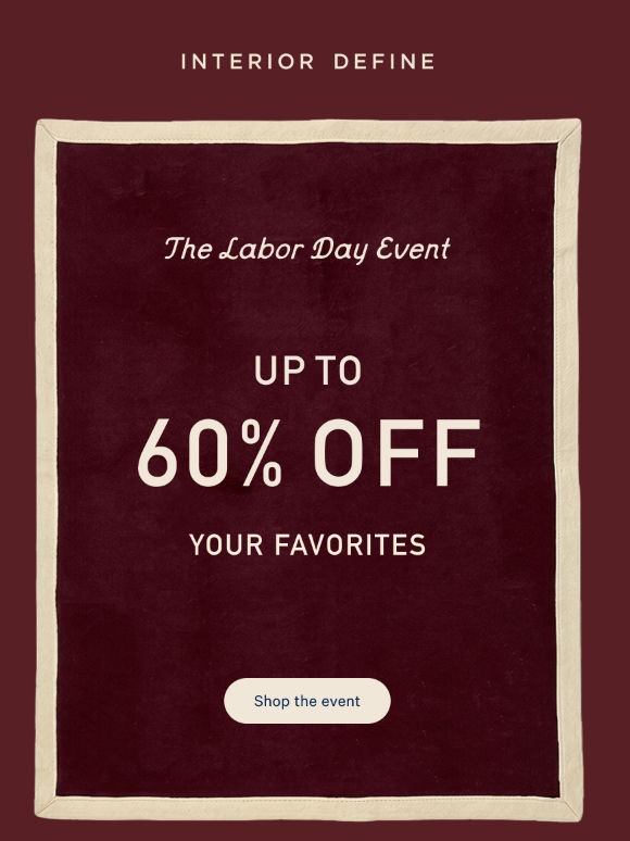 UP TO 60% OFF: Your sofa, your call