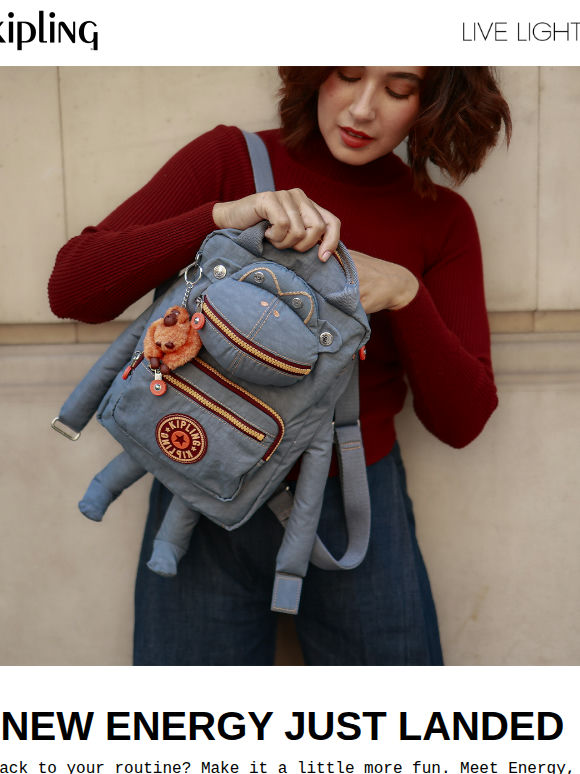 Vintage vibes, fresh Kipling style