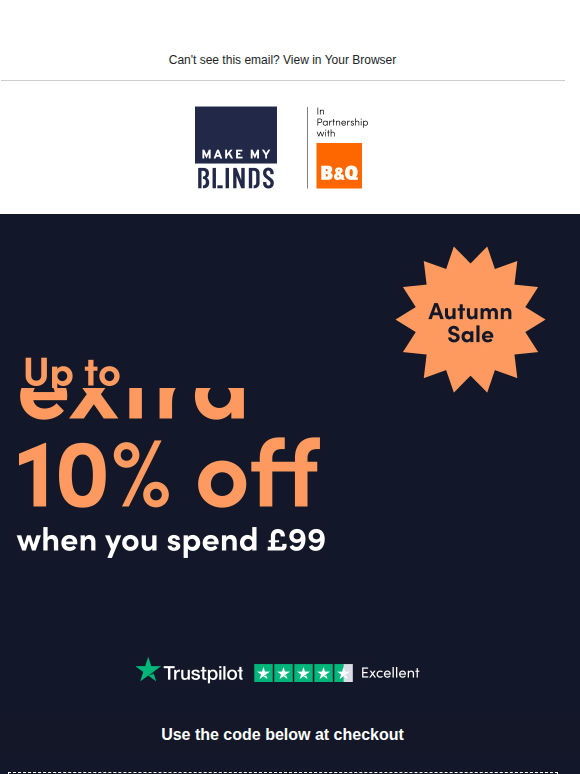 The Autumn Sale Has Landed! 🍂