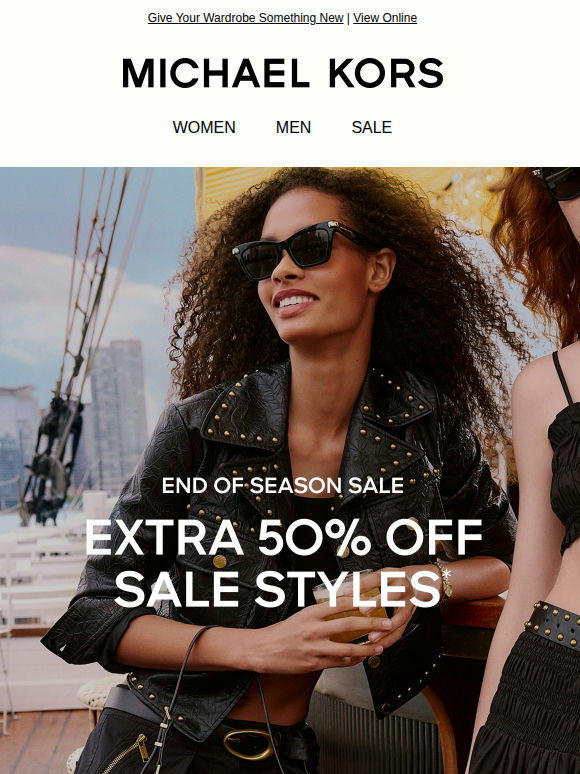 Extra 50% Off Is All Yours