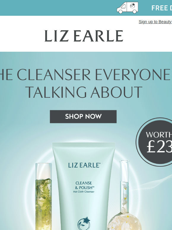 Our Iconic Cleanser, now Just £10