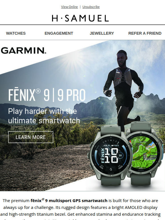 Just Landed: Garmin fēnix® 9