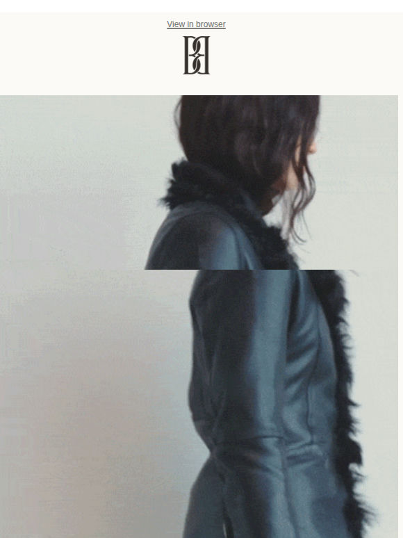 The Adeline shearling jacket