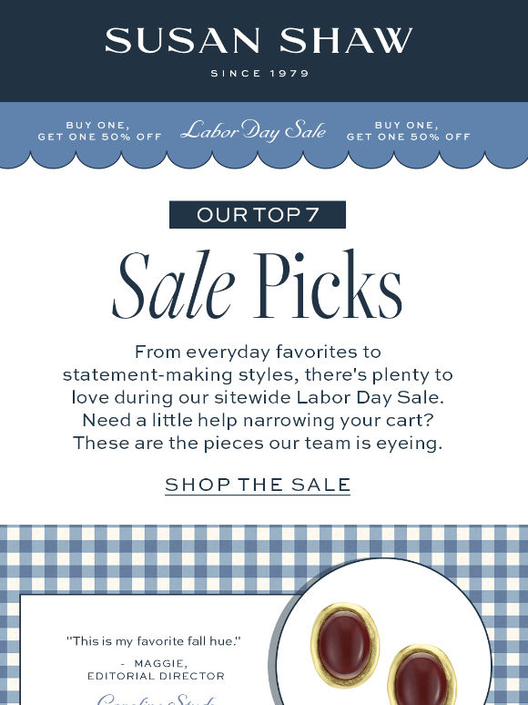 Our Top 7 Sale Picks