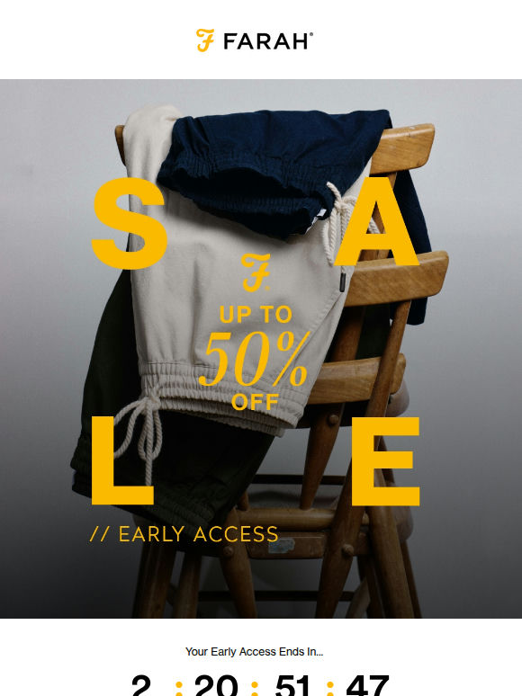 FINAL HOURS: Up to 50% Off is Ending