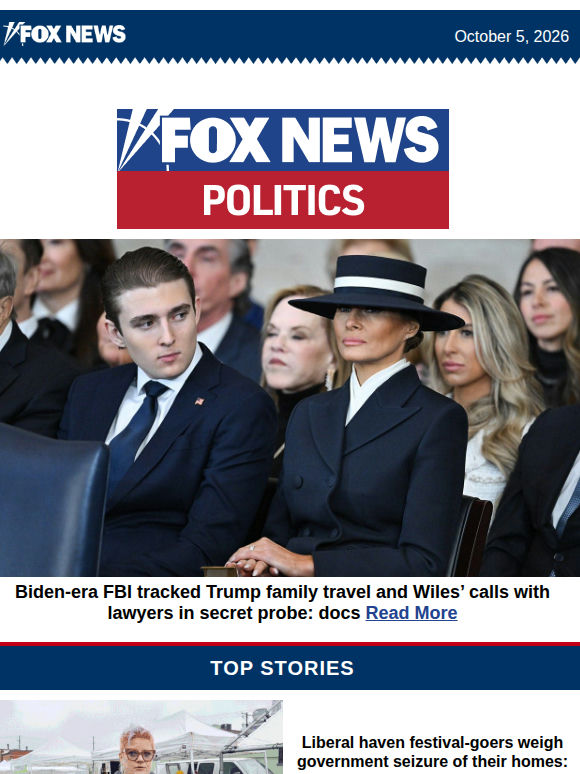Biden-era FBI tracked Trump family travel and Wiles’ calls with lawyers in secret probe: docs