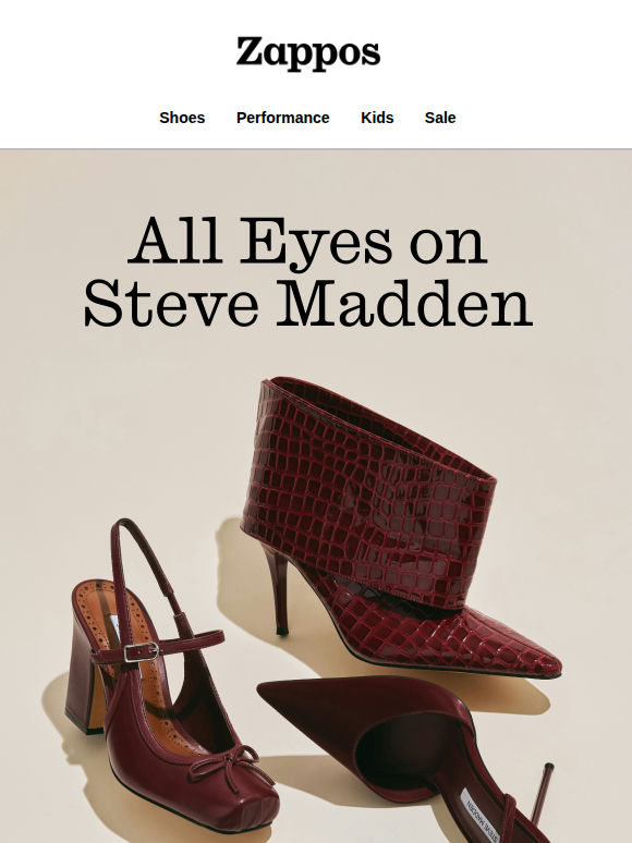 Turn heads in Steve Madden