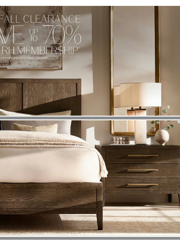 Save Up to 70% on Bedroom, Living, Dining & More