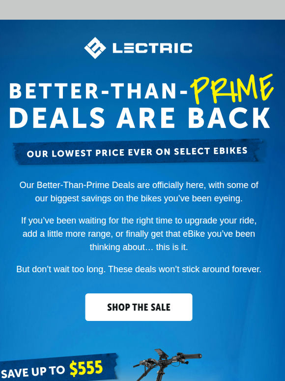 Better-Than-Prime Starts NOW
