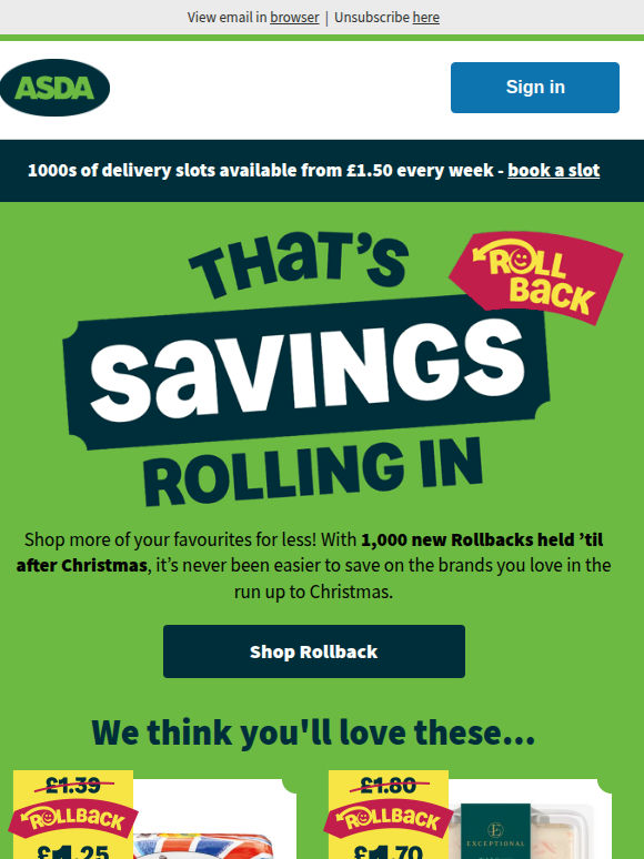 Roll into these savings! 🤩