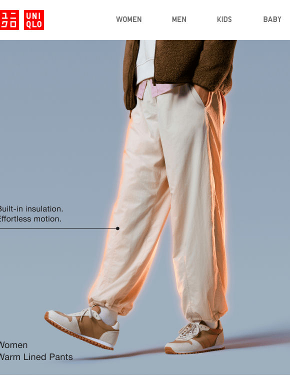 Chilly days call for warmer pants