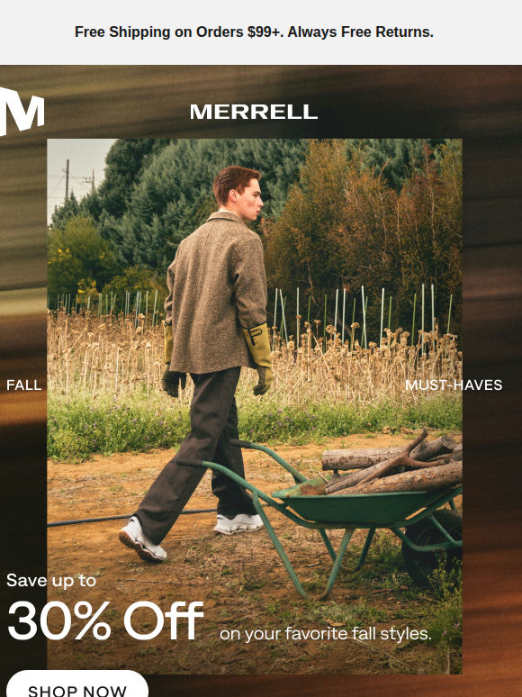 Early access: up to 30% off fall must-haves
