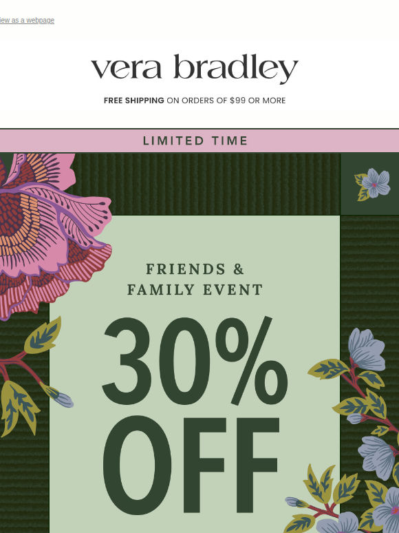 The Friends & Family Event is BACK & bigger 🥳