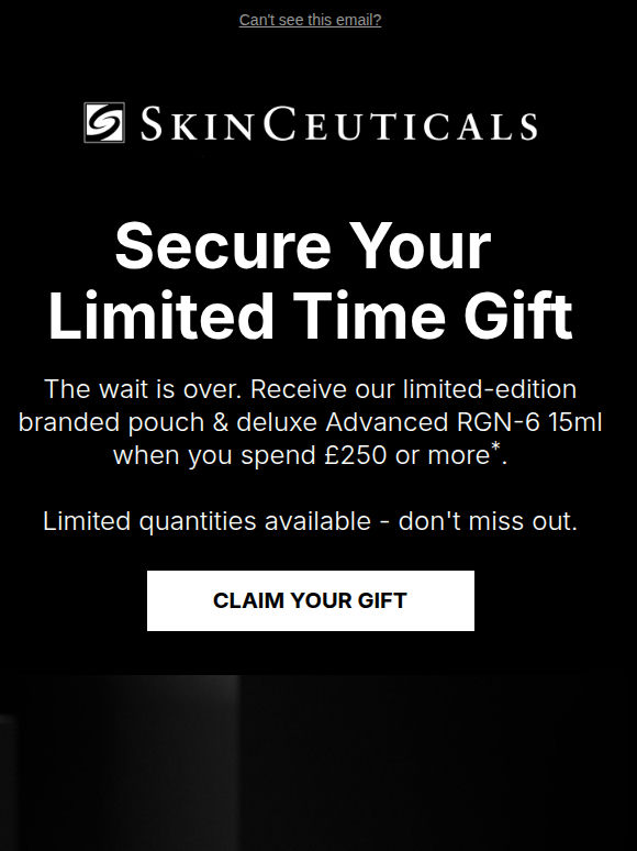 An Exclusive Clinical Gift Awaits | Spend £250+