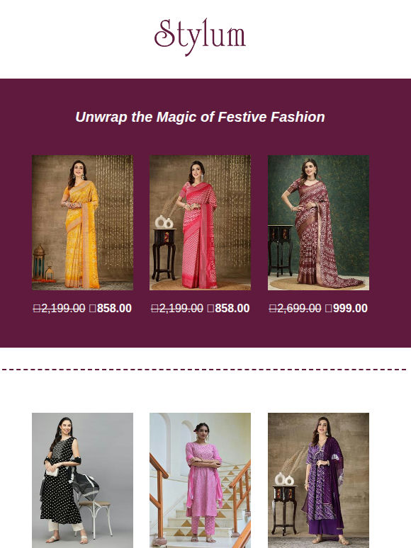 Have you shopped for festivities yet? 