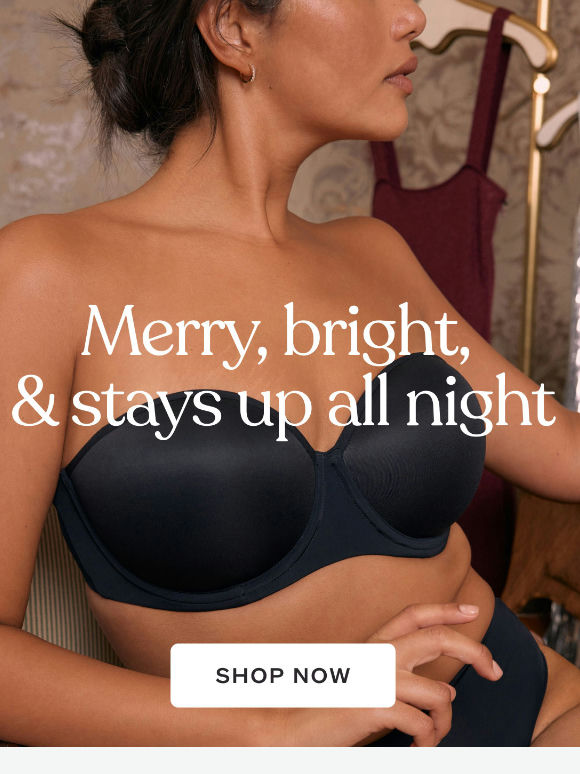 A bra that keeps up with the holidays
