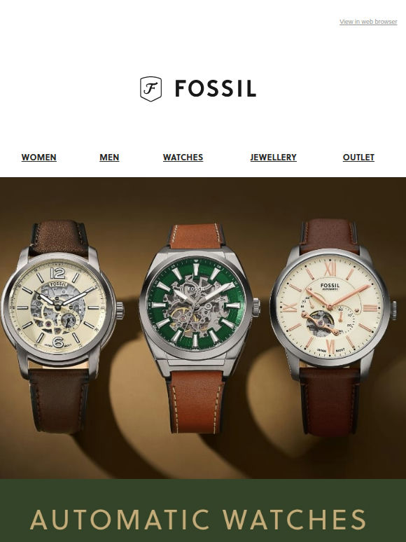 Give Him An Automatic Timepiece