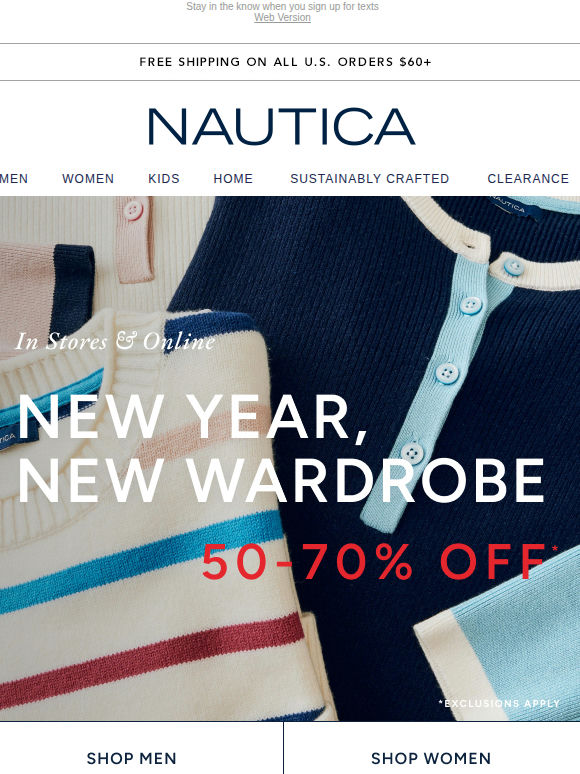 EVERYTHING in this email is 50-70% off