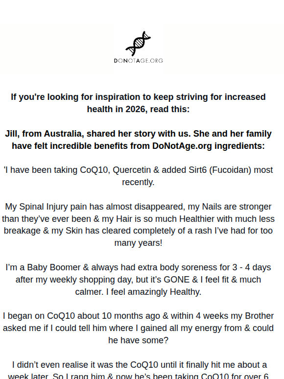 'Every Day I Feel Better' - Customer Feedback